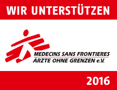 Unterstützerlogo Ärzte ohne Grenzen